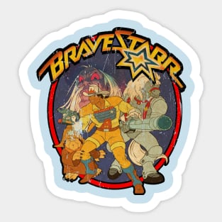 BraveStarr // 80s Cartoons Sticker